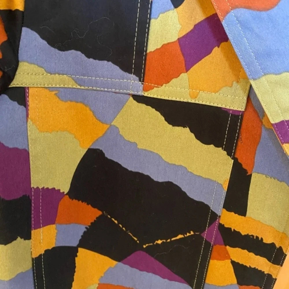 Patrick Christopher Colorful Statement Blazer - image 7